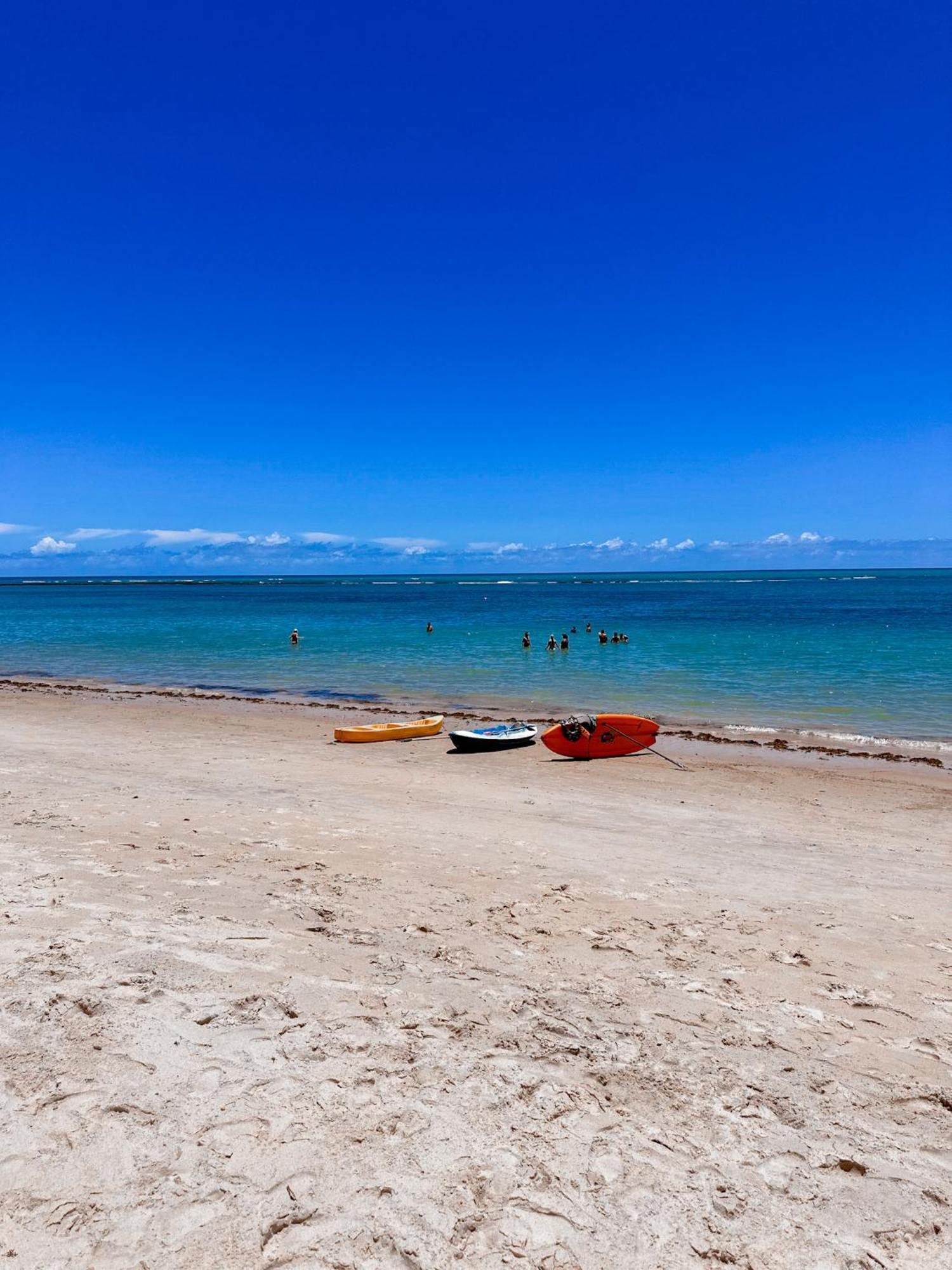 Pousada Villa Zena - Frente Ao Mar - Pe Na Areia Порту-Сегуру Экстерьер фото