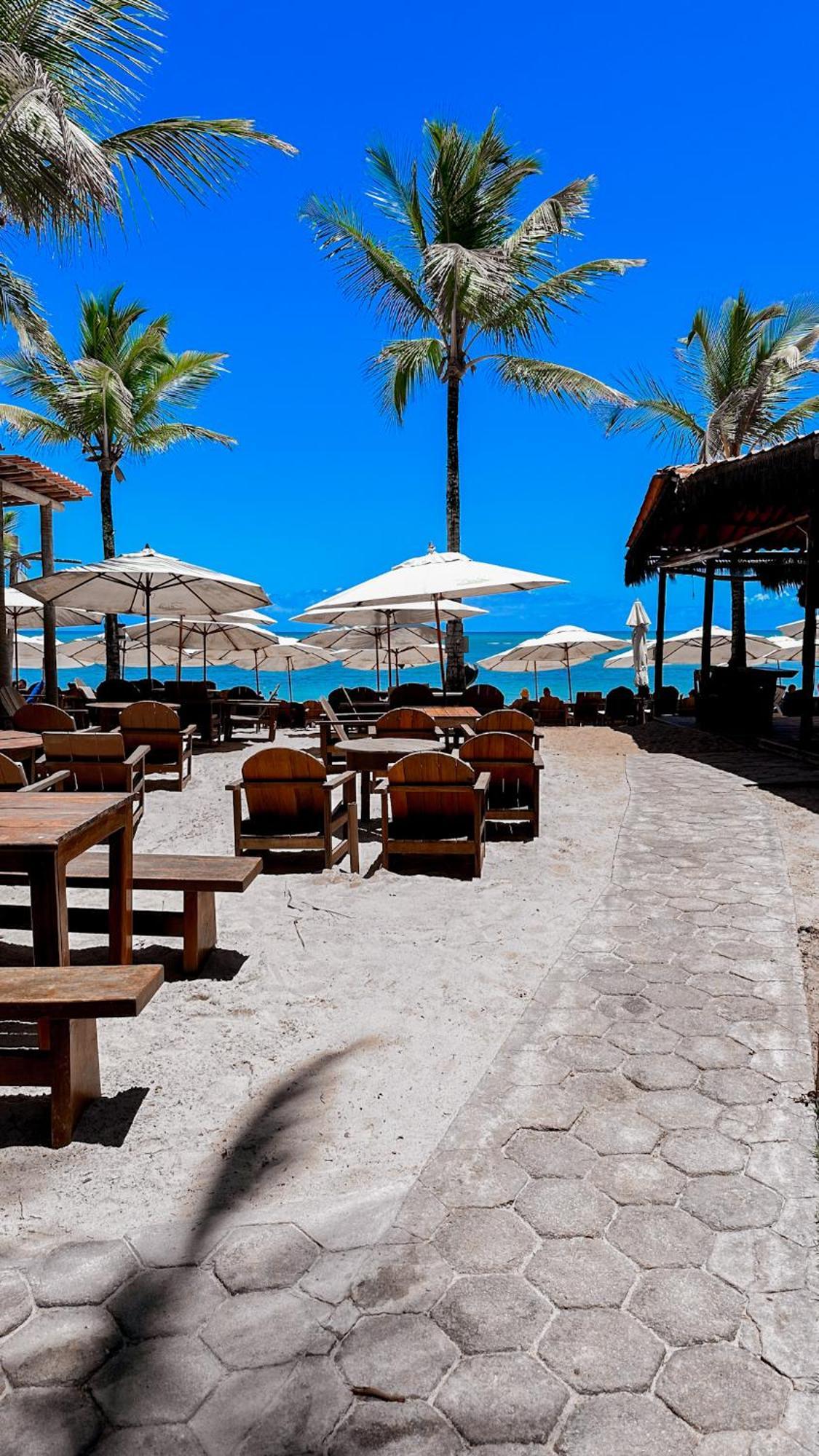 Pousada Villa Zena - Frente Ao Mar - Pe Na Areia Порту-Сегуру Экстерьер фото