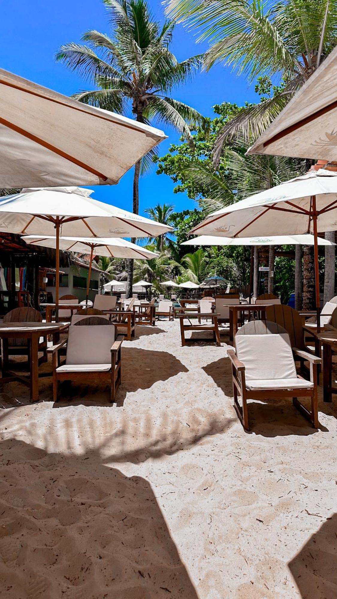 Pousada Villa Zena - Frente Ao Mar - Pe Na Areia Порту-Сегуру Экстерьер фото