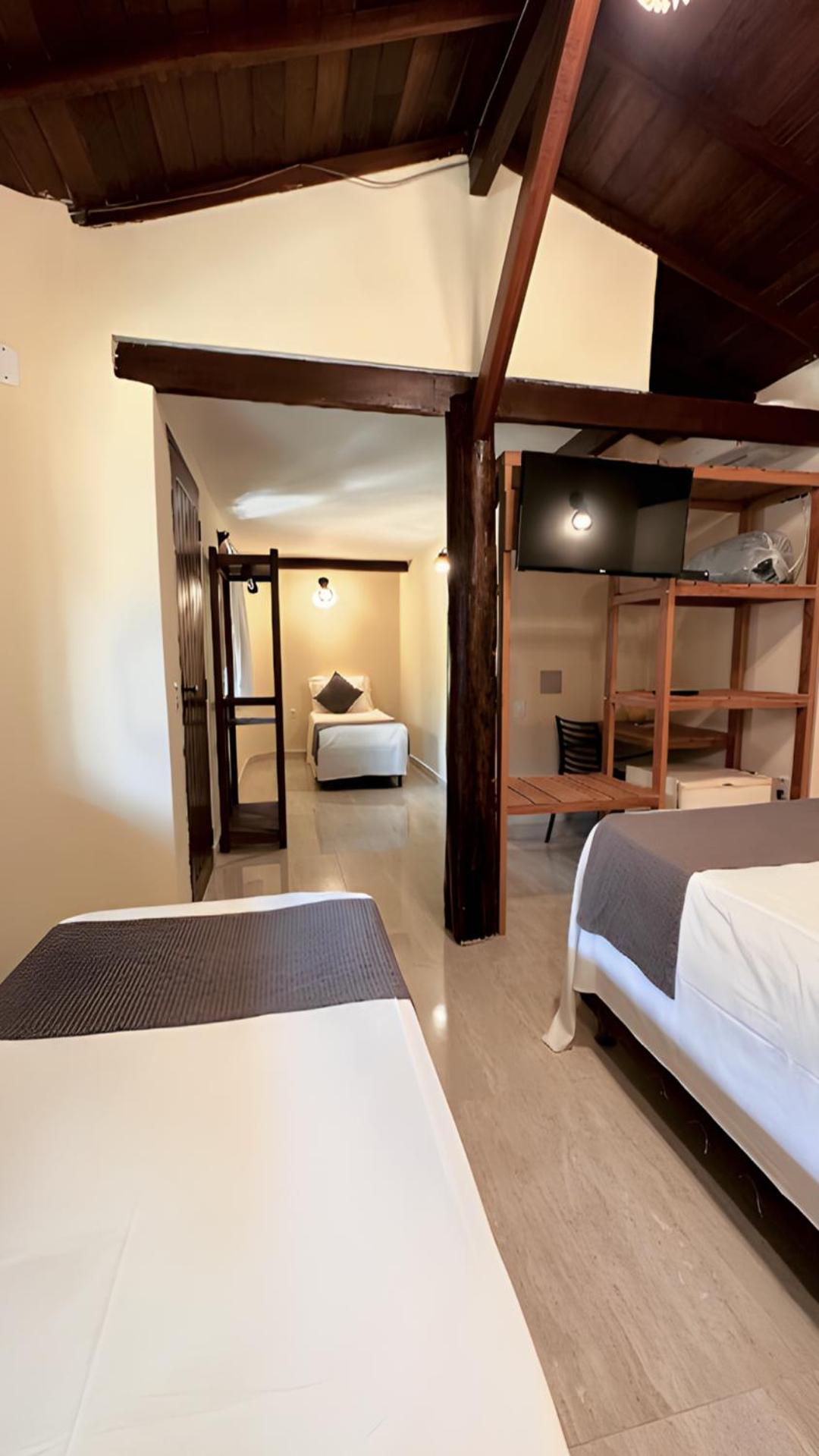 Pousada Villa Zena - Frente Ao Mar - Pe Na Areia Порту-Сегуру Экстерьер фото
